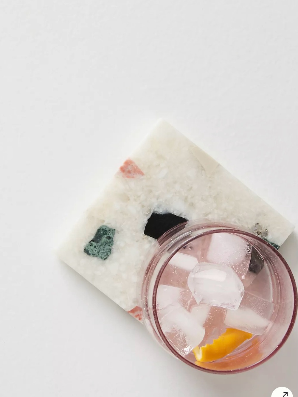 Anthropologie Barbaza Marble Coasters (2)
